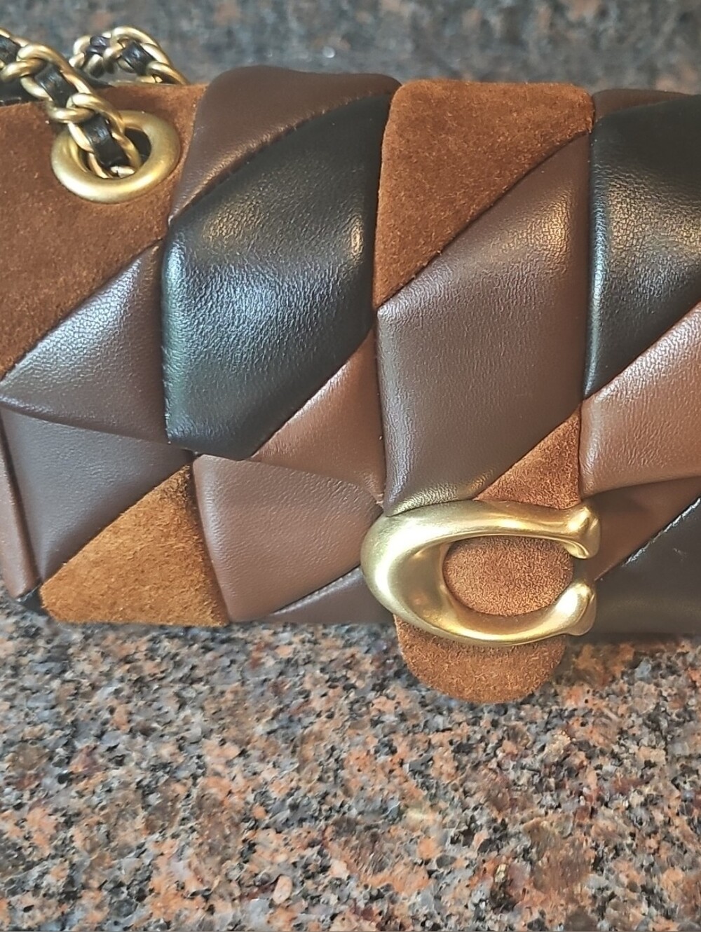 COACH Women's Quilted Leather Tabby 20 Shoulder Bag